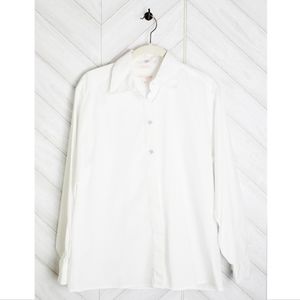 BROOKS BROTHERS Dress Shirt Floral Embroidered